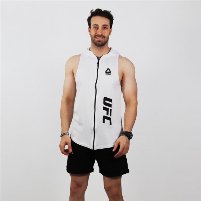 تاپ مردانه كلاهدار تمام زيپ UFC