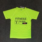 تیشرت مردانه آستین کوتاه رگلان سوزنی FITNESS عمده