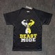 تي شرت مردانه آستين كوتاه BEAST MODE عمده