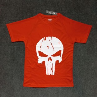 تي شرت مردانه آستين كوتاه رگلان سوزني پانيشر تكي