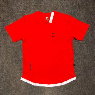 تي شرت مردانه آستين كوتاه نخ پنبه دو نايك