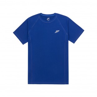 تیشرت مردانه آستین کوتاه رگلان لاکرا سوزنی پولانو تکی