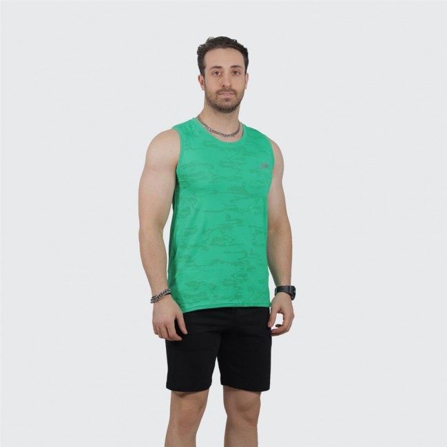 تاپ مردانه حلقه اي نخ پنبه چريكي PSW تكي