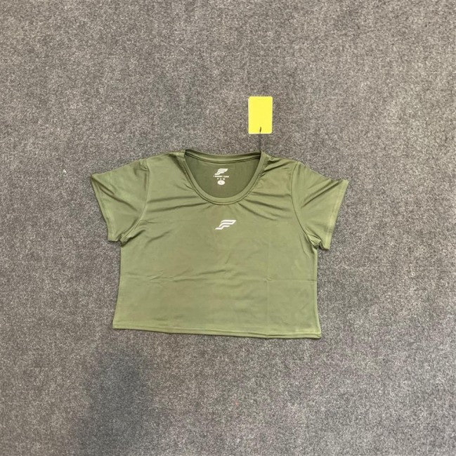 تيشرت زنانه كراپ ريون فلامنت psw عمده