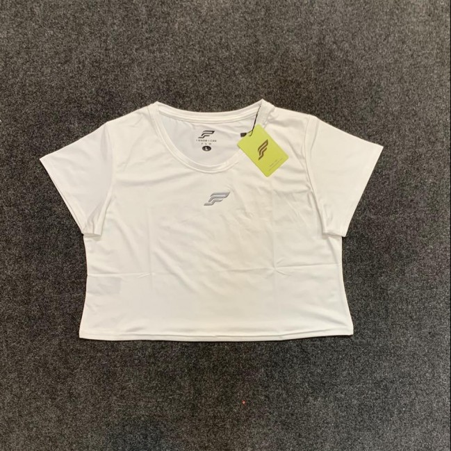 تيشرت زنانه كراپ ريون فلامنت psw تكي