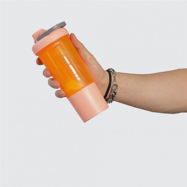 شيكر پلاستيكي 2تيكه ساده درب پيچي