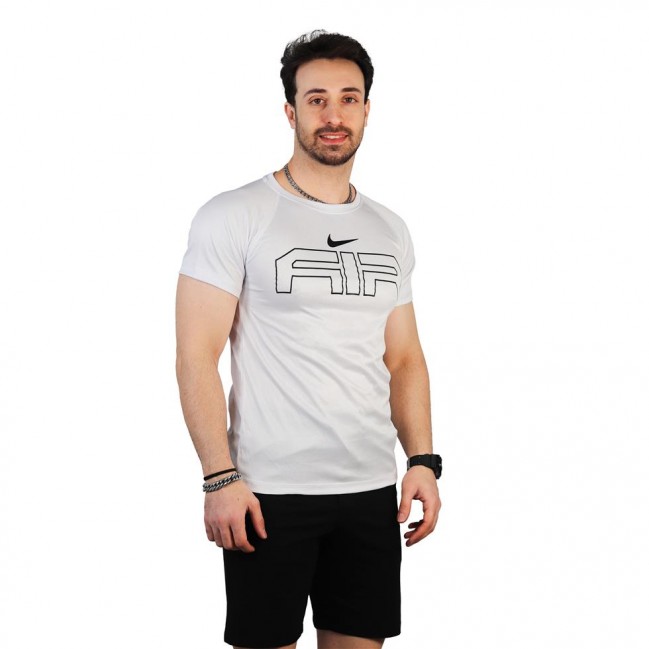 تي شرت مردانه آستين كوتاه رگلان سوزني NIKE AIR كد 31007 عمده1