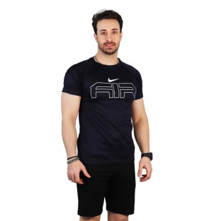 تیشرت مردانه آستین کوتاه رگلان سوزنی NIKE AIR کد 39011 تکی