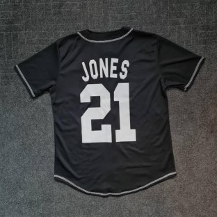 تي شرت مردانه آستين كوتاه بيسبالي دكمه دار Jons تكي