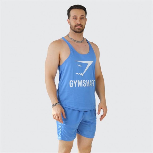 تاپ مردانه بند نازك فلامنت سوزني Gym Shark كد 11042 عمده