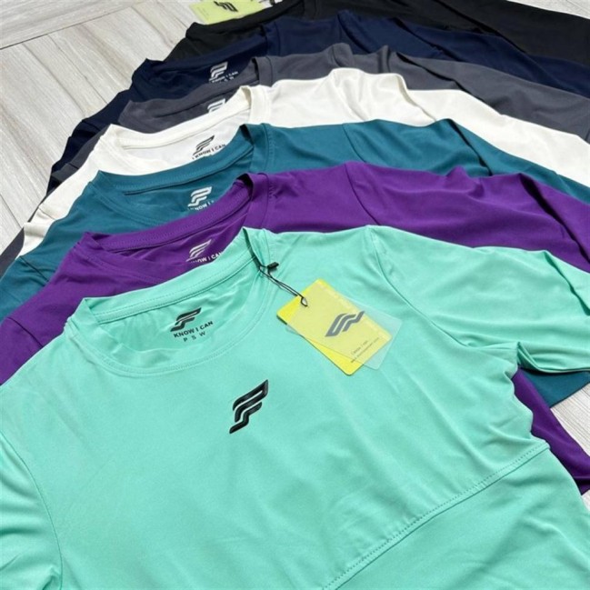 تيشرت زنانه آستين بلند كراپ ريون فلامنت PSW كد 38003 تكي