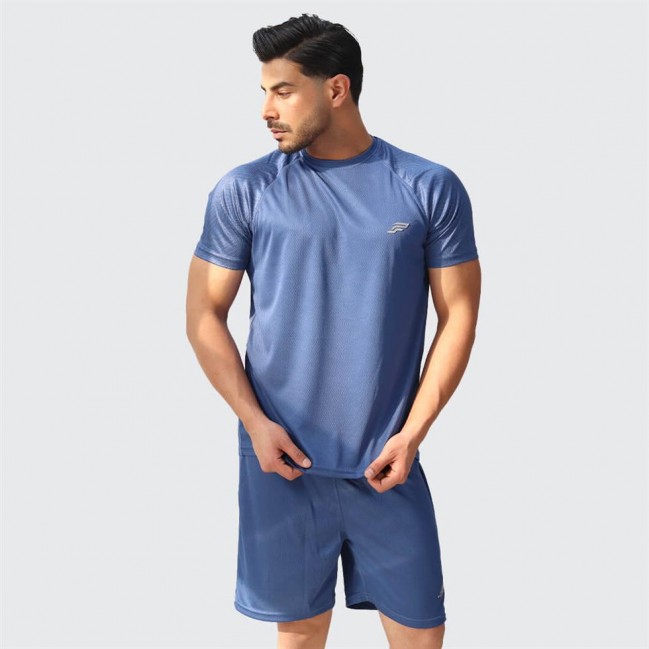 ست مردانه تيشرت و شلوارك كندويي PSW كد 51069 تكي