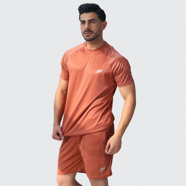 ست مردانه تيشرت و شلوارك كندويي PSW كد 51069 تكي