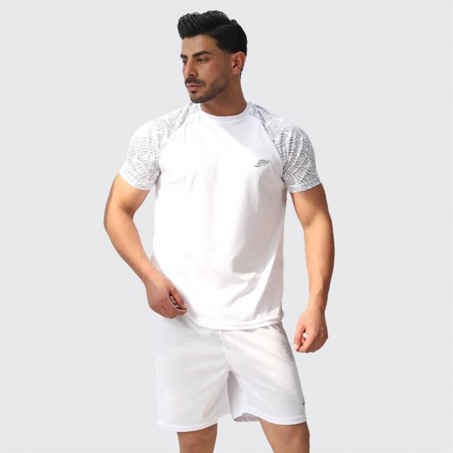 ست مردانه تيشرت و شلوارك كندويي PSW كد 51069 تكي