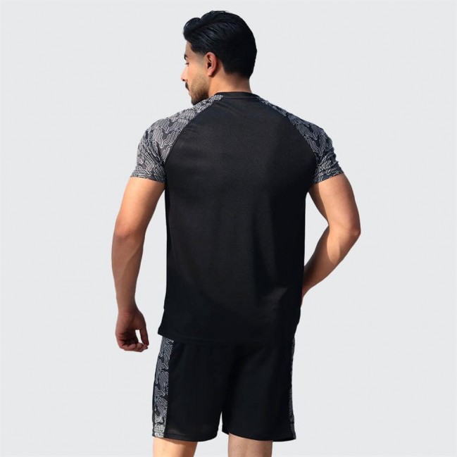 ست مردانه تيشرت و شلوارك كندويي PSW كد 51069 تكي