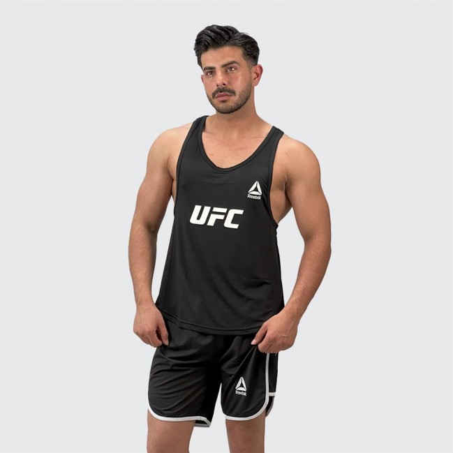 تاپ مردانه پشت كشدار ريون فلامنت UFC كد 11066 عمده