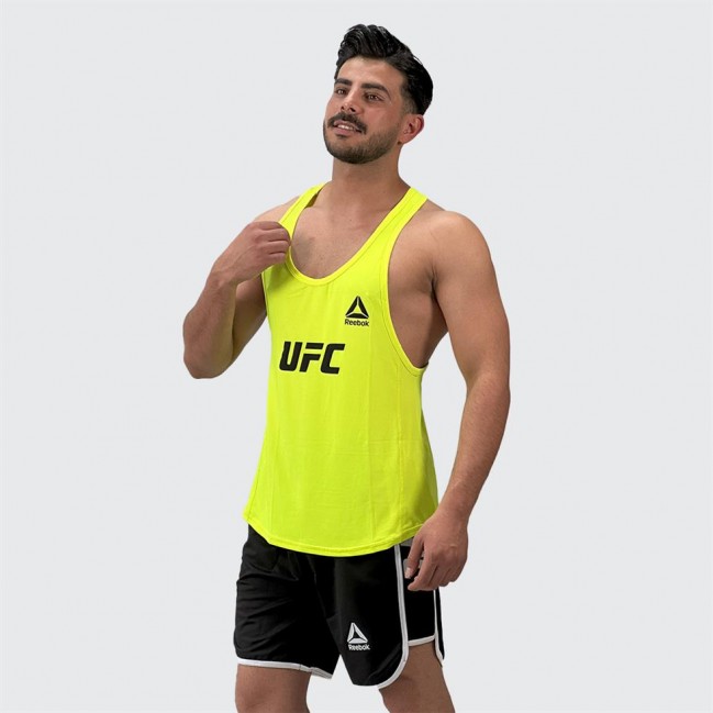 تاپ مردانه پشت كشدار ريون فلامنت UFC كد 11066 عمده