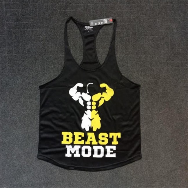 تاپ مردانه بند نازك فلامنت سوزني beast mode كد 11075 عمده