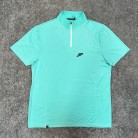 تیشرت مردانه آستین کوتاه نیم زیپ پولانو برجسته کد 39018 عمده