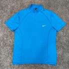 تیشرت مردانه آستین کوتاه نیم زیپ نایک برجسته کد 39016 عمده