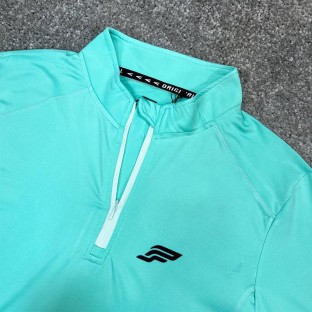 تيشرت مردانه آستين بلند نيم زيپ PSW برجسته كد 39019 عمده