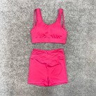 ست زنانه نیم تنه شلوارک ریون فلامنت Lululemon کد 5665 تکی