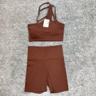 ست زنانه نیم تنه شلوارک ریون فلامنت Lululemon کد 7106 تکی