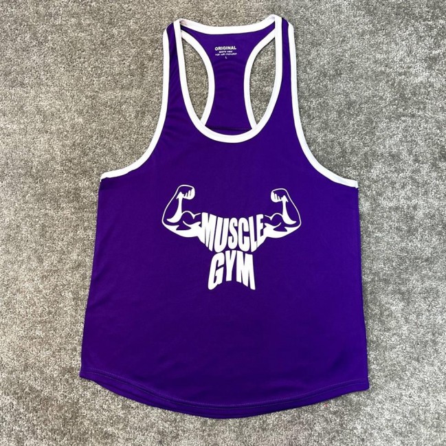 تاپ مردانه قهرماني فلامنت سوزني Muscle Gym كد 11068 عمده