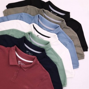 تيشرت زنانه آستين كوتاه يقه دار جودون نايك كد 4689 تكي 1