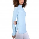 مانتو زنانه نیم زیپ دوچرخه سواری ریون فلامنت نایک کد 4528 تکی