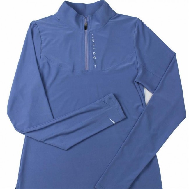 مانتو زنانه نيم زيپ دوچرخه سواري ريون فلامنت نايك كد 4528 تكي