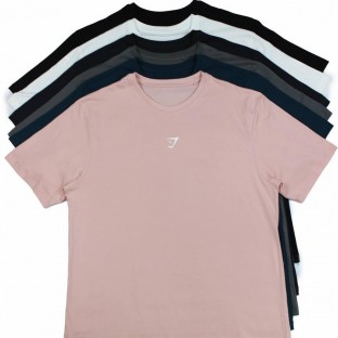 تيشرت زنانه نخ پنبه Gym Shark كد 5500 تكي