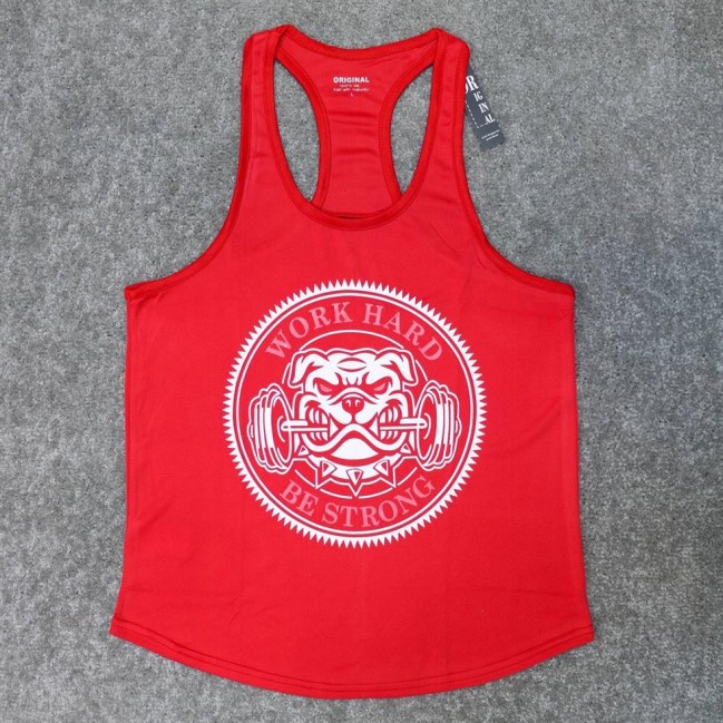 تاپ مردانه قهرماني work hard be strong تكي
