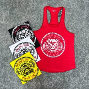 تاپ مردانه قهرماني work hard be strong تكي