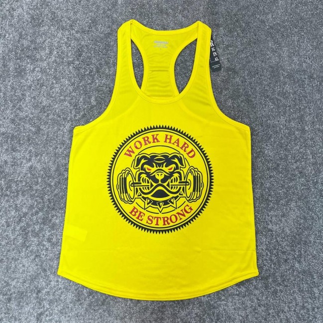 تاپ مردانه قهرماني work hard be strong تكي