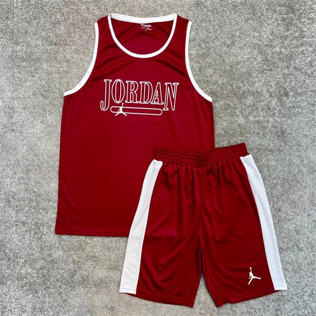 ست مردانه حلقه اي و شلوارك جردن كد 51111 تكي