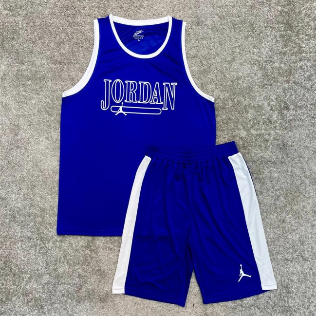 ست مردانه حلقه اي و شلوارك جردن كد 51111 عمده