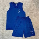 ست مردانه تاپ حلقه ای و شلوارک نایک کد 51110 تکی