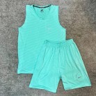 ست مردانه تاپ حلقه ای و شلوارک نایک کد 51110 عمده