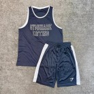 ست مردانه حلقه ای و شلوارک Gymshark کد 51112 تکی