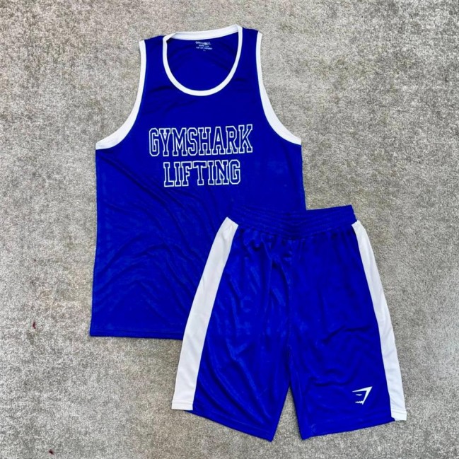 ست مردانه حلقه اي و شلوارك Gymshark كد 51112 تكي