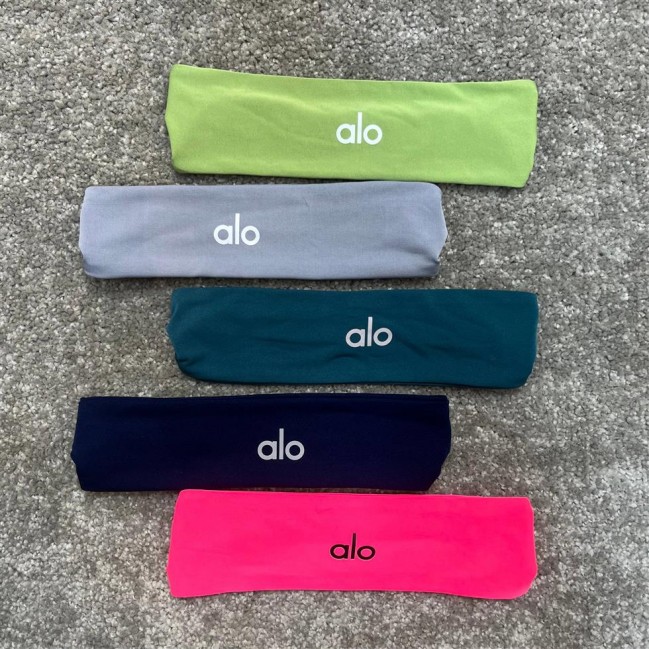 هدبند پشت كش دار alo تكي