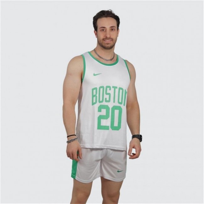 ست مردانه حلقه اي و شلوارك بلند بسكتبالي Boston كد 51049 عمده