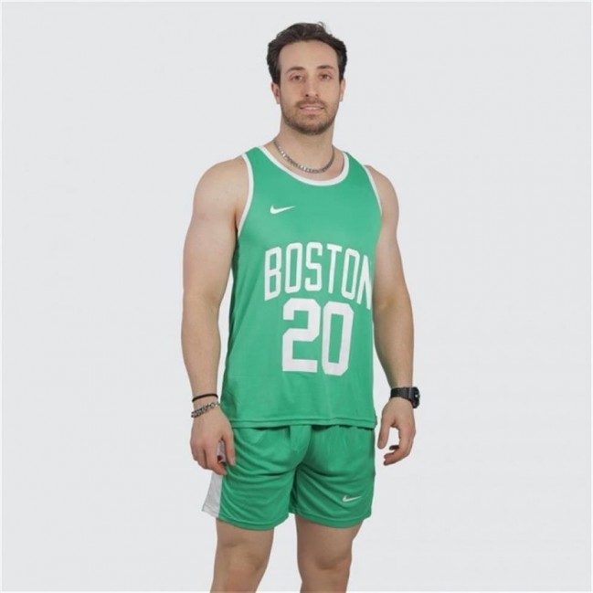 ست مردانه حلقه اي و شلوارك بلند بسكتبالي Boston كد 51049 عمده