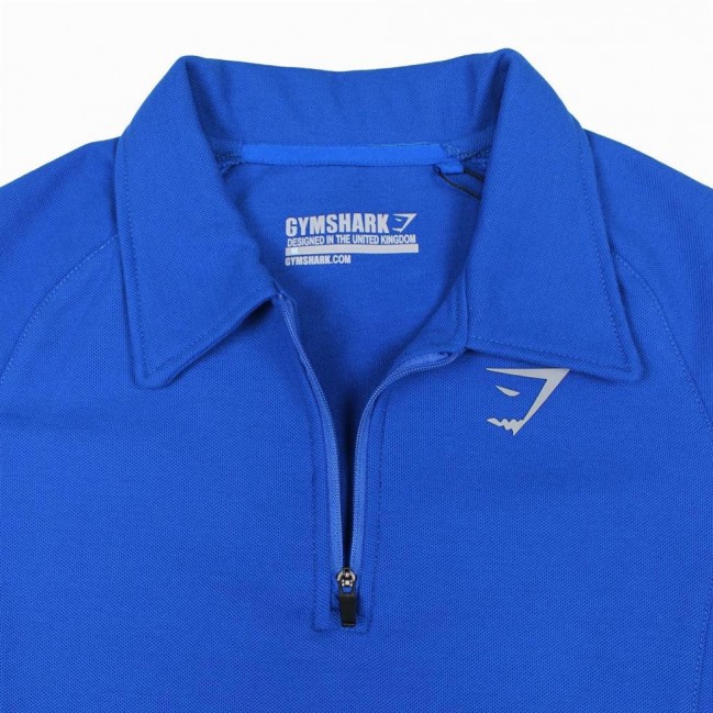 تيشرت زنانه وارداتي نيم زيپ Gym Shark كد 2138 تكي