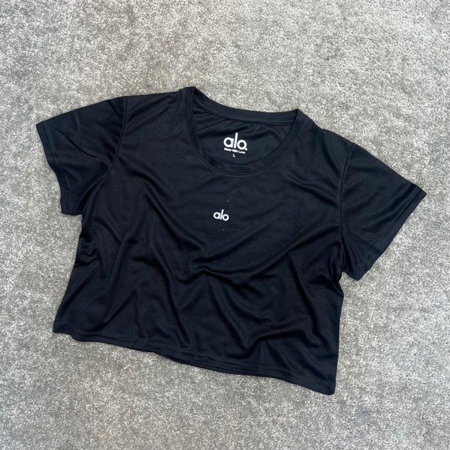 كراپ آستين كوتاه alo كد 38010 تكي