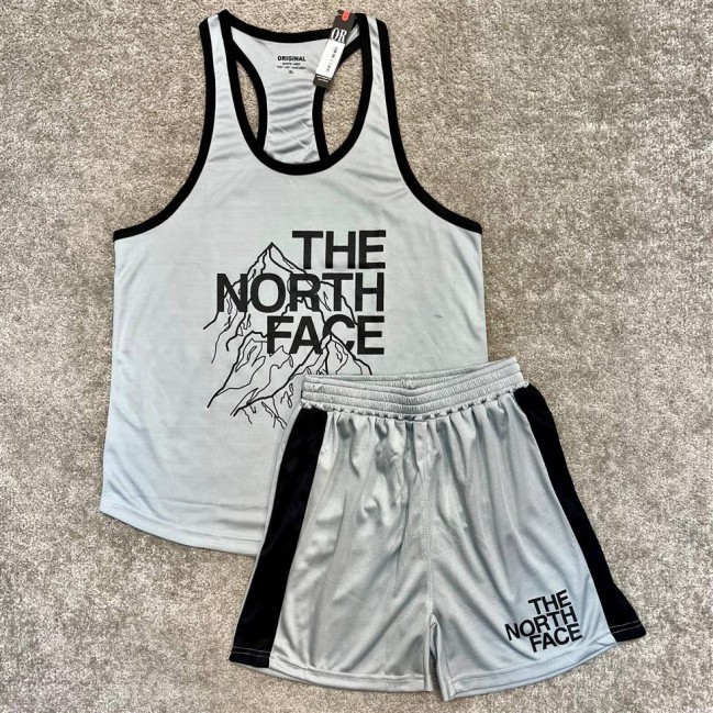 ست مردانه قهرماني و شلوارك North Face كد 51114 تكي