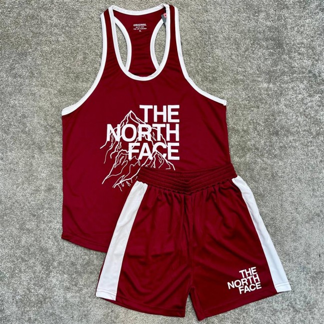 ست مردانه قهرماني و شلوارك North Face كد 51114 عمده