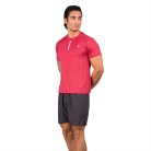تیشرت ورزشی مردانه نیم زیپ on running کد 39024 تکی