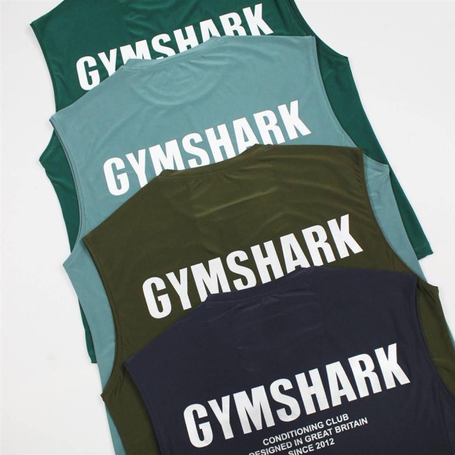 تاپ ورزشي مردانه حلقه اي Gymshark كد 5828 تكي